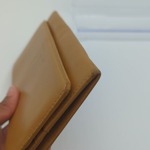 Coach Tan Leather Wallet - Picture 8 of 10
